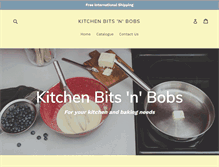 Tablet Screenshot of kitchenbitsnbobs.com